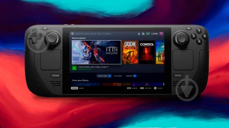 Игровая консоль Steam Deck Valve OLED 512GB Certified Refurbished black - фото 14
