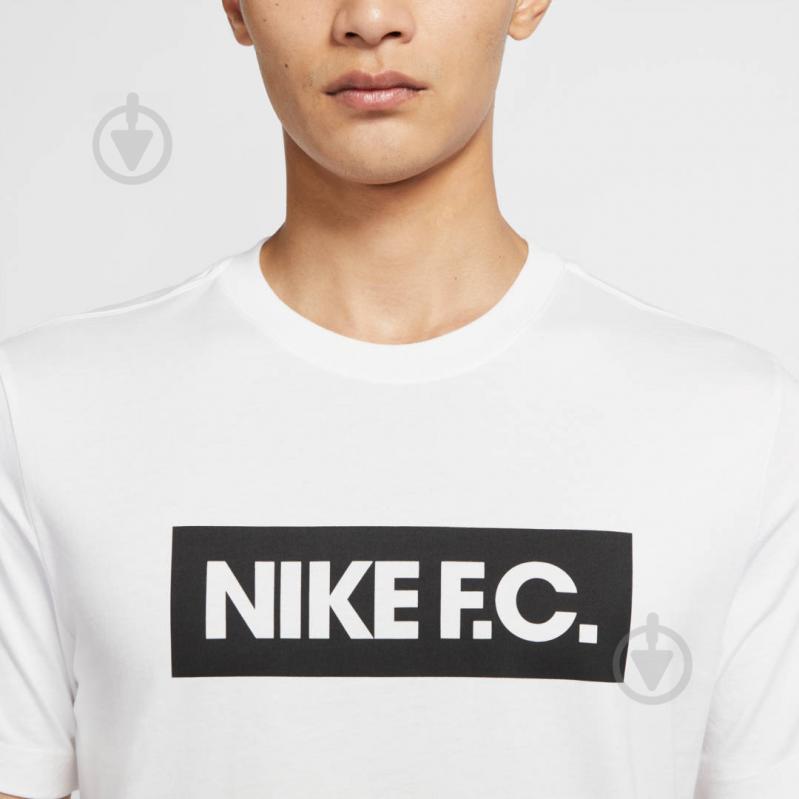 Футболка Nike M NK FC TEE ESSENTIALS CT8429-100 р.M белый - фото 5