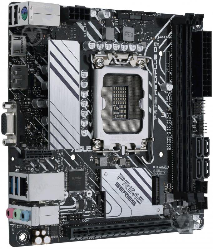 Материнская плата Asus 90MB1B20-M0EAYC (Socket 1700, Intel H610, mini ITX) - фото 2