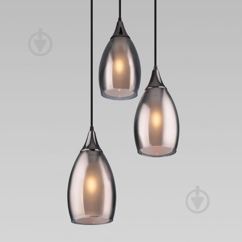 ВІТРИНА! Підвіс Strotskis Cosmic 50085/3 3x60 Вт E14 хром - фото 2