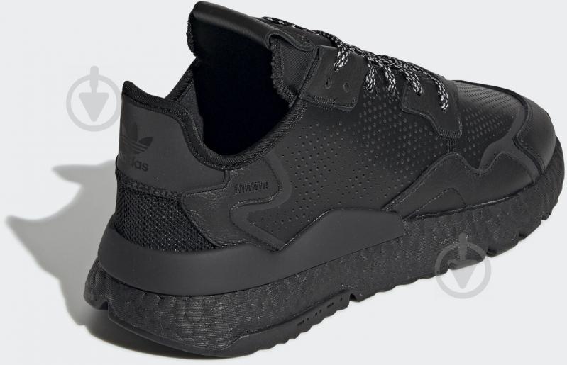 Кроссовки мужские демисезонные Adidas NITE JOGGER EF5400 р.41 1/3 черные - фото 5