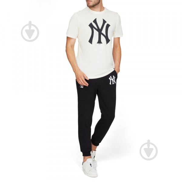 Футболка 47 Brand NY YANKEES CREAM IMPRINT ECHO 544104-FS р.L бежевый - фото 3