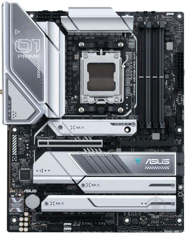 Материнська плата Asus 90MB1BL0-M0EAY0 (Socket AM5, AMD X670, ATX) - фото 2