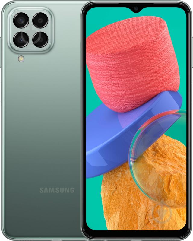 Смартфон Samsung Galaxy M33 6/128GB green (SM-M336BZGGSEK) - фото 1