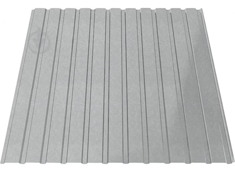 Профнастил стіновий PCS ПС-10 0,40x1200x1500 мм цинк - фото 1 Профнастил стіновий PCS ПС-10 0,40x1200x1500 мм цинк - фото 1