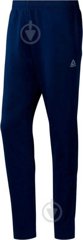 Брюки Reebok TE FT CUFF PANT DU3753 р. L синий - фото 1