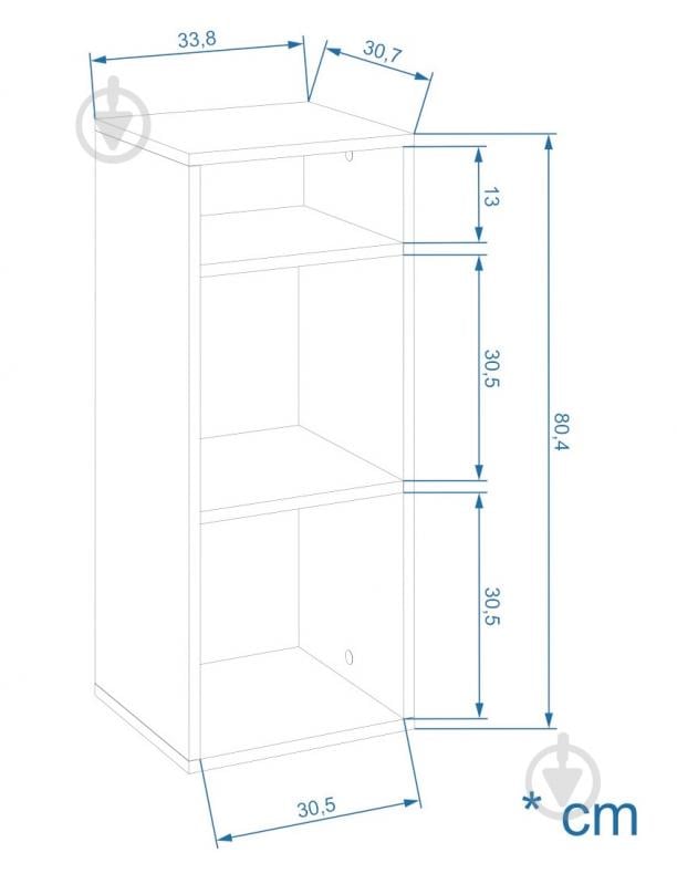 Стеллаж Компанит КШ-27 нимфея альба - фото 3
