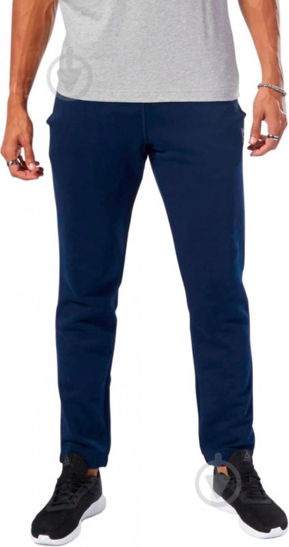 Брюки Reebok TE FT CUFF PANT DU3753 р. 2XL синий - фото 3