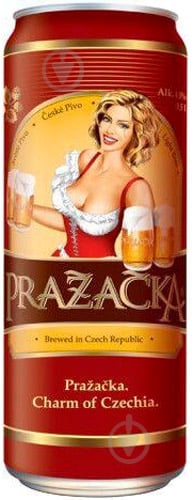 Пиво Prazacka свiтле 8594053490472 0,5 л - фото 1