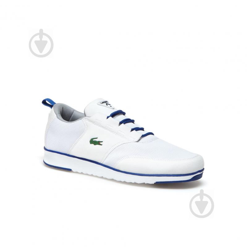 Кроссовки мужские демисезонные Lacoste 733SPM1026001 р.41 белые - фото 1