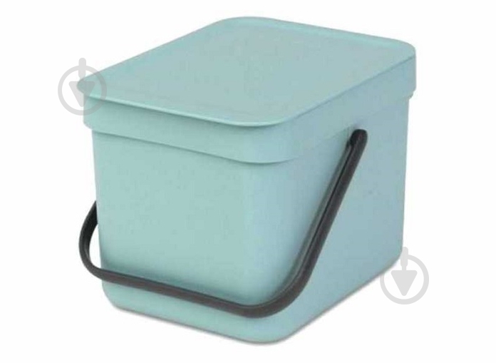 Відро для сміття Brabantia Sort & Go 6 л6 л пластик м'ятний 00800377 - фото 1 Відро для сміття Brabantia Sort & Go 6 л6 л пластик м'ятний 00800377 - фото 1
