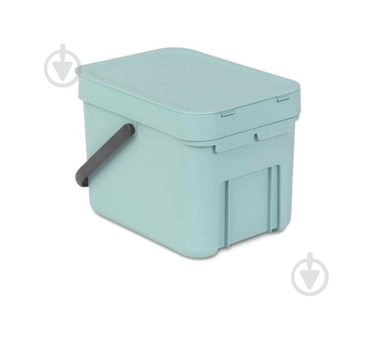 Відро для сміття Brabantia Sort & Go 6 л6 л пластик м'ятний 00800377 - фото 4