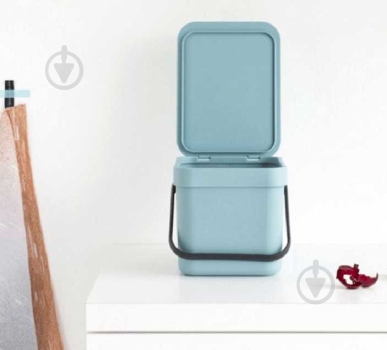 Відро для сміття Brabantia Sort & Go 6 л6 л пластик м'ятний 00800377 - фото 9