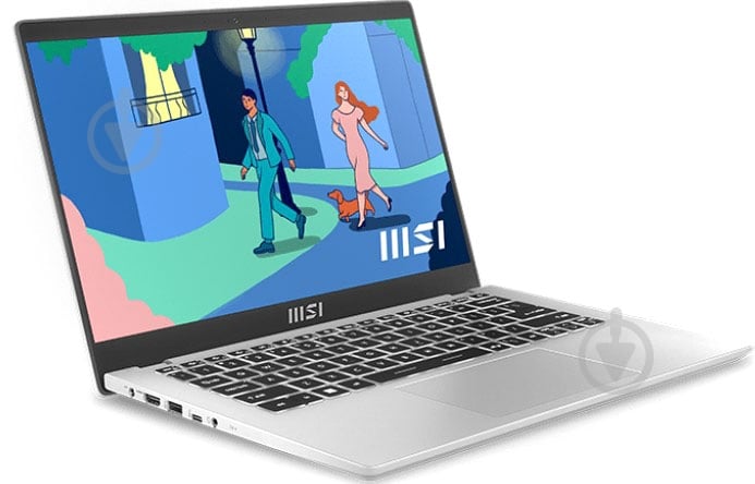 УЦЕНКА! Ноутбук MSI Modern C12M-285XUA 14" (C12M-285XUA) urban silver (УЦ №2330) - фото 1