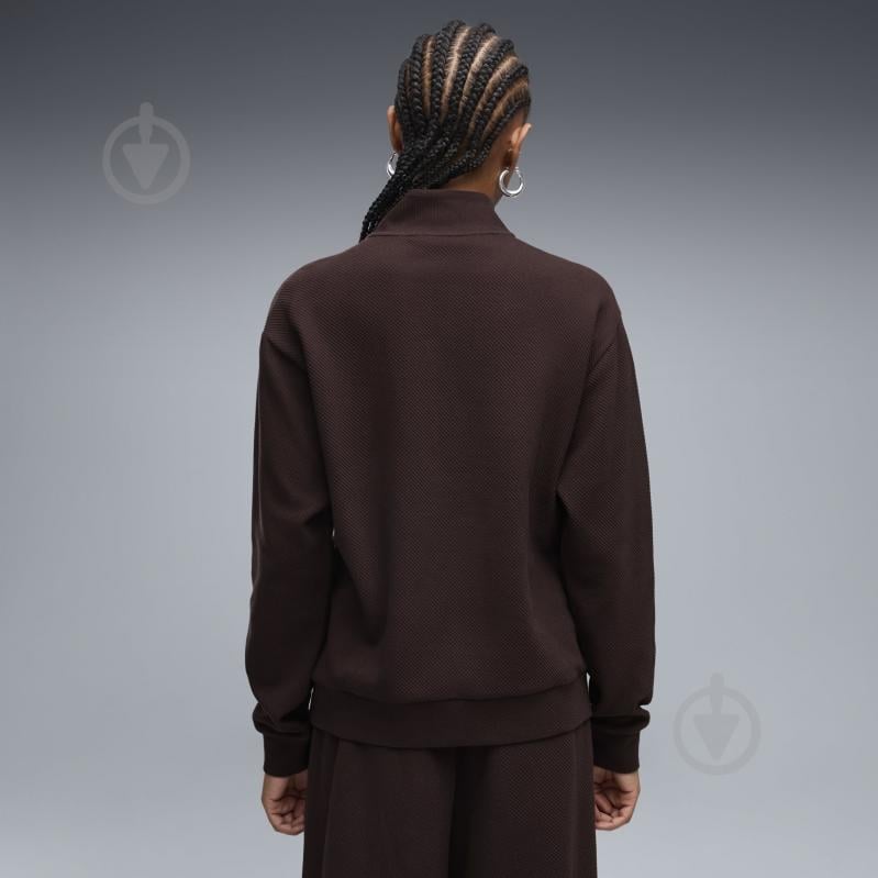 Джемпер Puma ESS ELEVATED Standard Half-Zip 69401633 р.L коричневый - фото 2