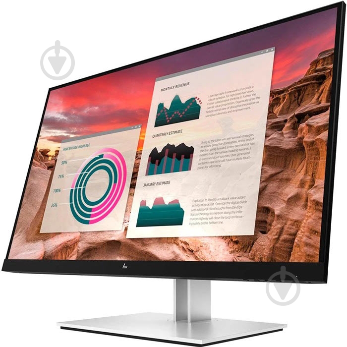 Монитор HP E27u G4 27" (189T3AA) - фото 3