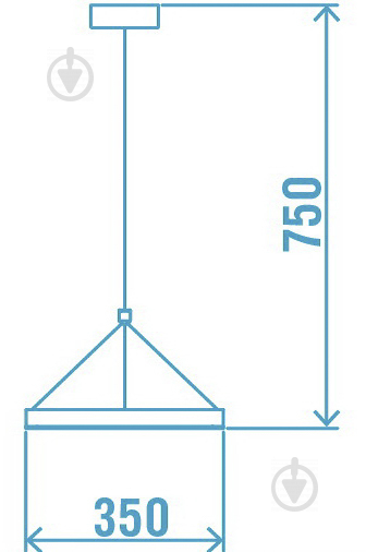 Люстра светодиодная Victoria Lighting 26 Вт кофейный Venera/SP1 - фото 2