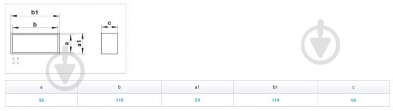 Соединитель каналов Вентс Пластивент 110x55 515 - фото 3