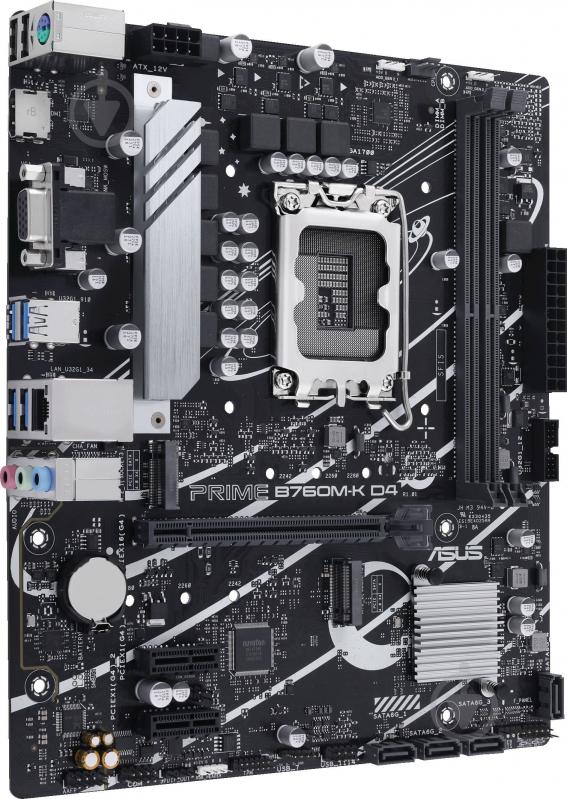 Материнська плата Asus 90MB1DS0-M0EAY0 (Socket 1700, Intel B760, micro ATX) - фото 4