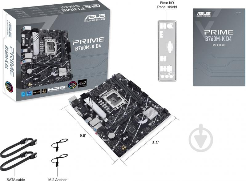 Материнська плата Asus 90MB1DS0-M0EAY0 (Socket 1700, Intel B760, micro ATX) - фото 6