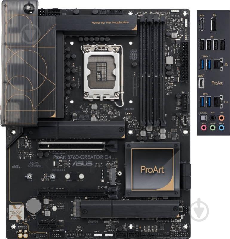 Материнская плата Asus 90MB1DU0-M0EAY0 (Socket 1700, Intel B760, ATX) - фото 2 Материнская плата Asus 90MB1DU0-M0EAY0 (Socket 1700, Intel B760, ATX) - фото 2