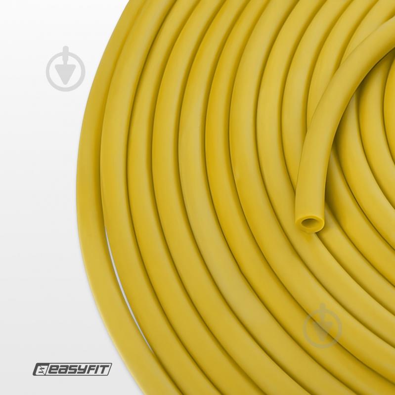 Эспандер EasyFit жгут 5 м (желтый) - фото 4