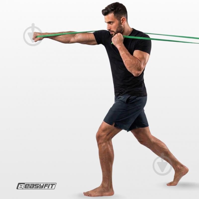 Эспандер EasyFit жгут 3 м (зеленый) - фото 2 Эспандер EasyFit жгут 3 м (зеленый) - фото 2