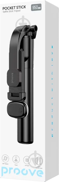 Трипод Proove black Pocket Stick (950 mm) black - фото 10