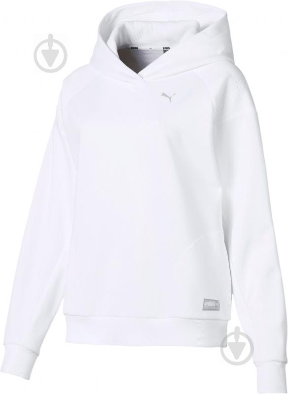 Джемпер Puma Fusion Hoody 85434102 р. S белый - фото 1