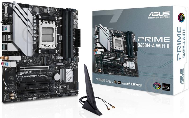 Материнская плата Asus 90MB1EG0-M0EAY0 (Socket AM5, AMD B650, micro ATX) - фото 2