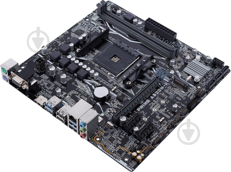 Материнская плата Asus 90MB0TV0-M0EAYC (Socket AM4, AMD A320, micro ATX) - фото 5