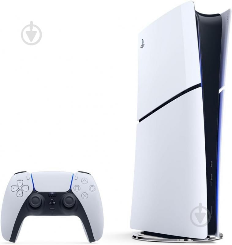 Ігрова консоль Sony PlayStation 5 Slim Digital Edition (CFI-2116) white - фото 1 Ігрова консоль Sony PlayStation 5 Slim Digital Edition (CFI-2116) white - фото 1