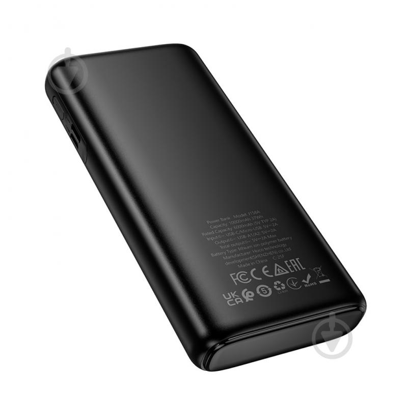 Повербанк Hoco J158A 10000 mAh black (J158A.black) - фото 3