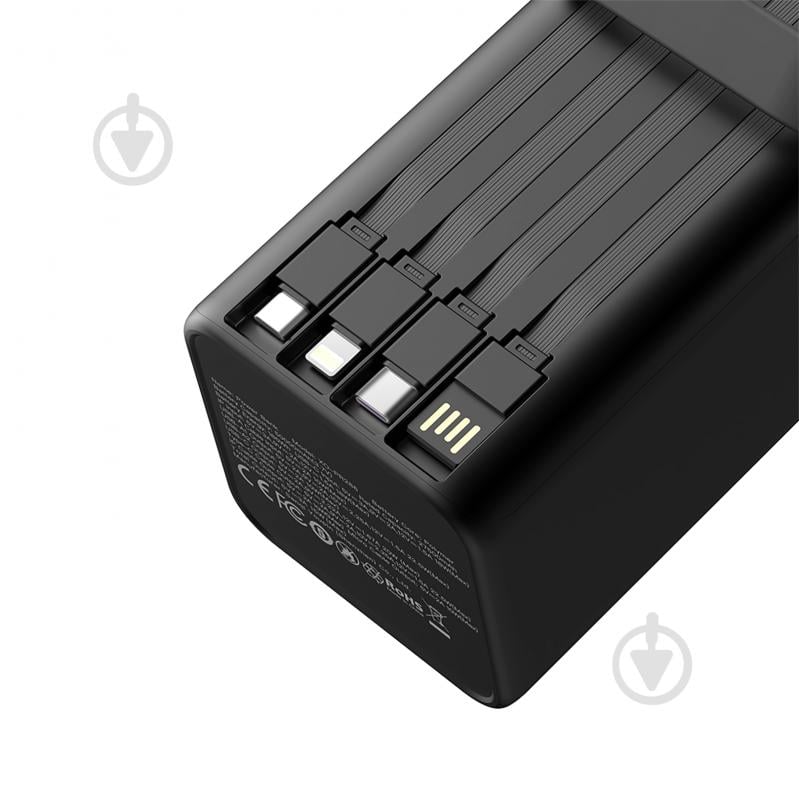Повербанк Xo PR286 50000 mAh black (PR286.black) - фото 3
