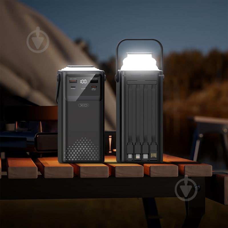 Повербанк Xo PR286 50000 mAh black (PR286.black) - фото 5