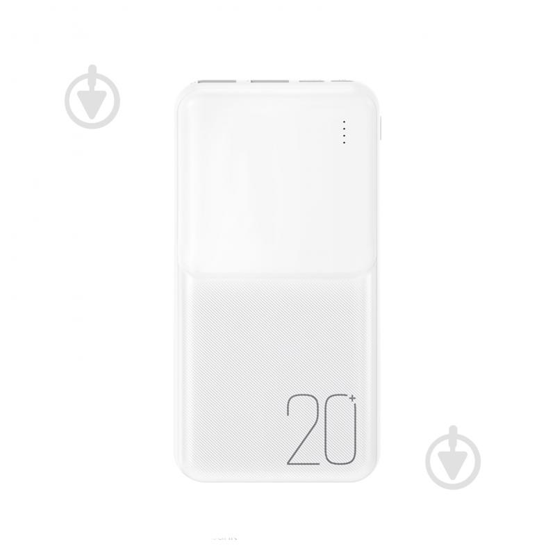 Повербанк Xo РR252 20000 mAh white (PR252.white) - фото 1