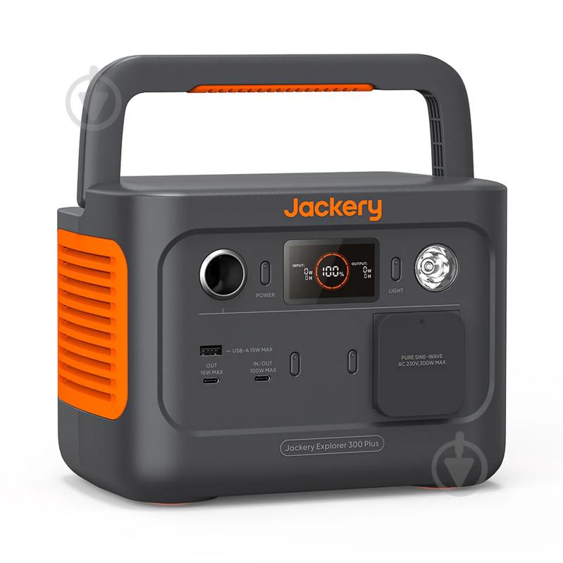 Зарядная станция Jackery Explorer 300 Plus (288 Вт·ч) - фото 3 Зарядная станция Jackery Explorer 300 Plus (288 Вт·ч) - фото 3