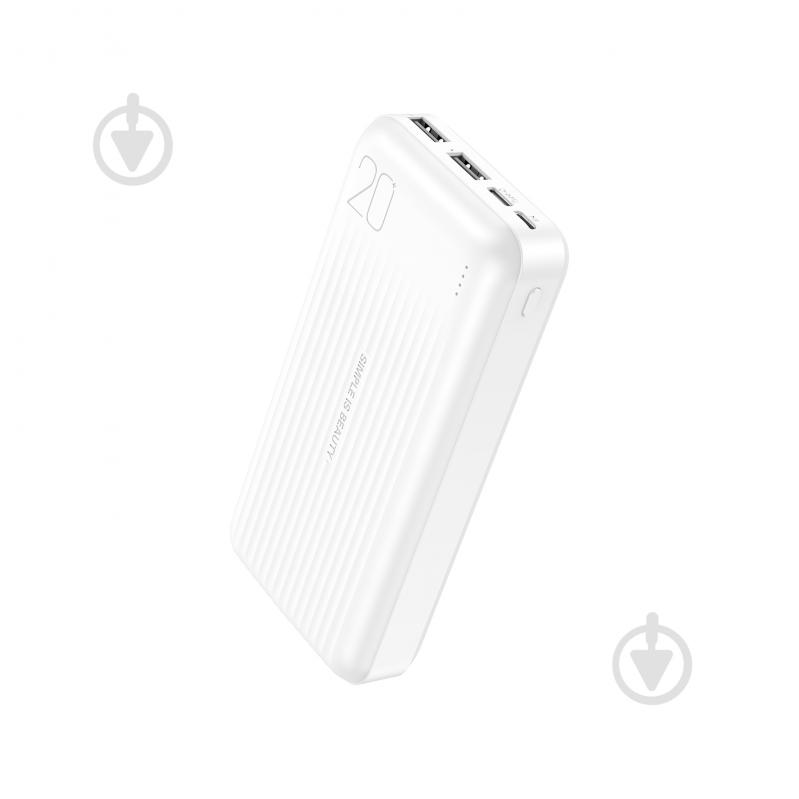 Повербанк Xo PB302 20000 mAh white (PB302.white) - фото 1