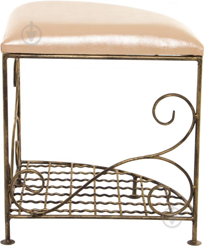 Подставка для обуви Метал Арт Вояж 400x400x450 мм коричневый (28081/к) - фото 3