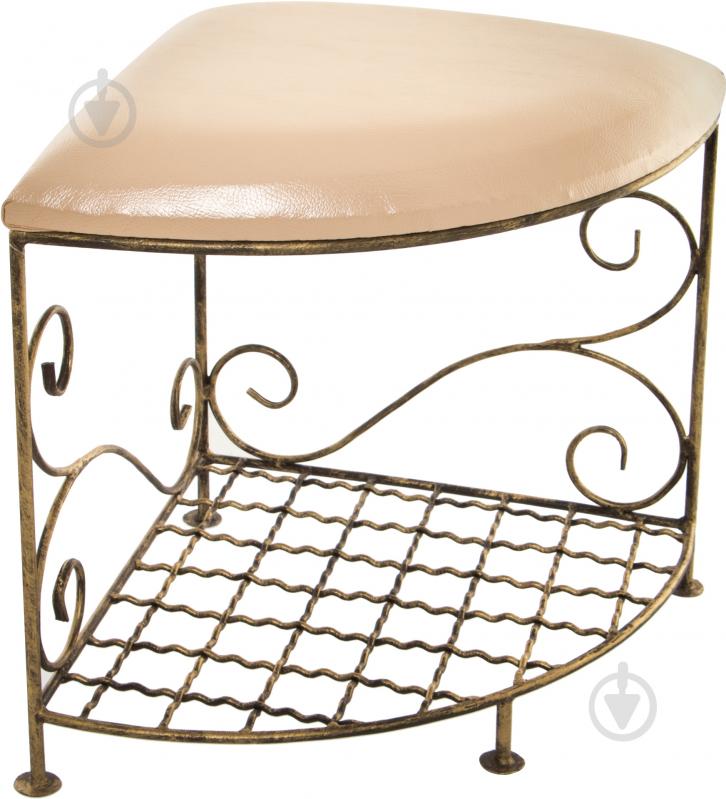 Подставка для обуви Метал Арт Вояж 400x400x450 мм коричневый (28081/к) - фото 1