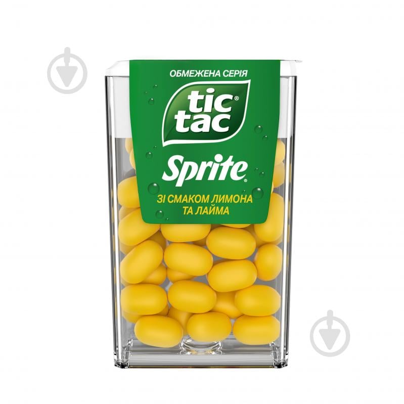 Драже Тік Так Sprite зі смаком лимона та лайма 18 г - фото 1