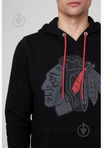 Худи 47 Brand CHICAGO BLACKHAWKS 548388JK-FS р. XL черный - фото 3