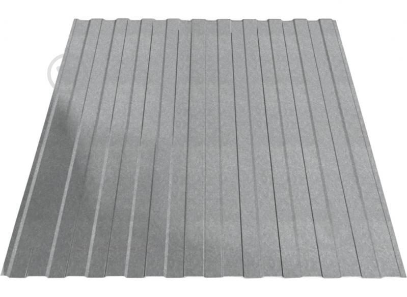 Профнастил стіновий PCS ПС-8 0,30x1190x2000 мм цинк - фото 1 Профнастил стіновий PCS ПС-8 0,30x1190x2000 мм цинк - фото 1