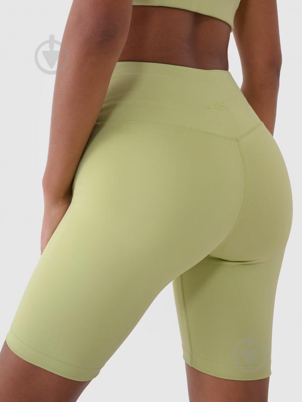 Велосипедки 4F SHORT TIGHTS FNK F019 4FRSS25TFSTF019-42S р.L зелений - фото 3 Велосипедки 4F SHORT TIGHTS FNK F019 4FRSS25TFSTF019-42S р.L зелений - фото 3