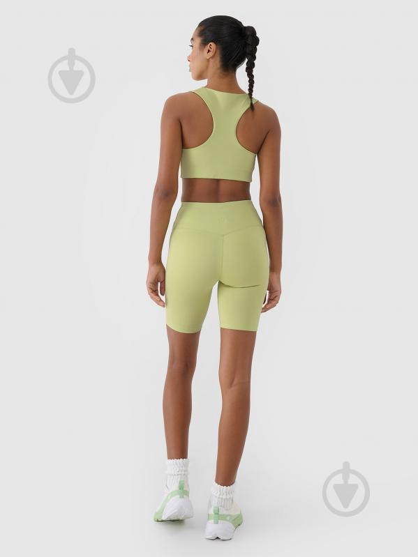 Велосипедки 4F SHORT TIGHTS FNK F019 4FRSS25TFSTF019-42S р.L зелений - фото 7 Велосипедки 4F SHORT TIGHTS FNK F019 4FRSS25TFSTF019-42S р.L зелений - фото 7