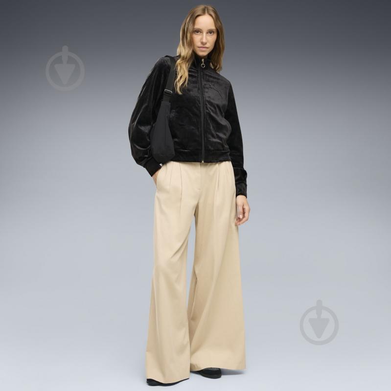 Джемпер Puma ESS ELEVATED Velour Trackjacket 69402101 р.M черный - фото 3
