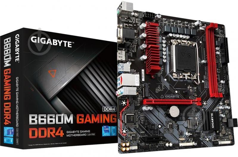 Материнська плата Gigabyte B660M GAMING DDR4 (Socket 1700, Intel B660, micro ATX) - фото 5