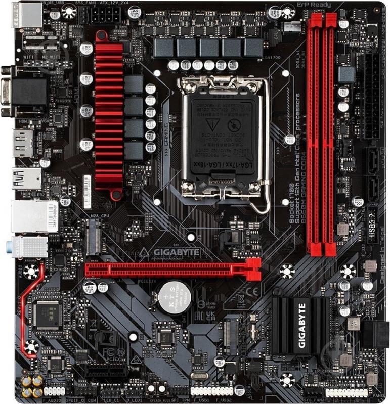 Материнська плата Gigabyte B660M GAMING DDR4 (Socket 1700, Intel B660, micro ATX) - фото 1