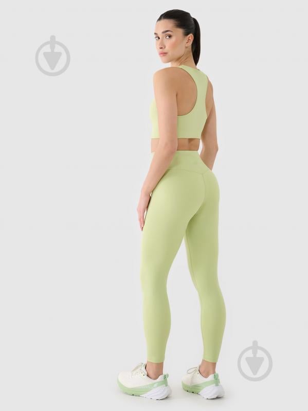 Лосины 4F TIGHTS FNK F306 4FRSS25TFTIF306-42S р.L зеленый - фото 5