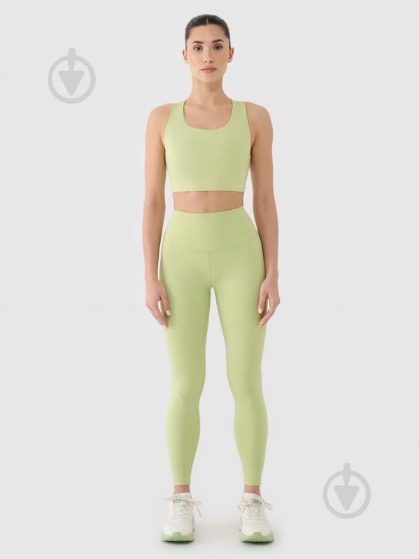 Лосины 4F TIGHTS FNK F306 4FRSS25TFTIF306-42S р.L зеленый - фото 6